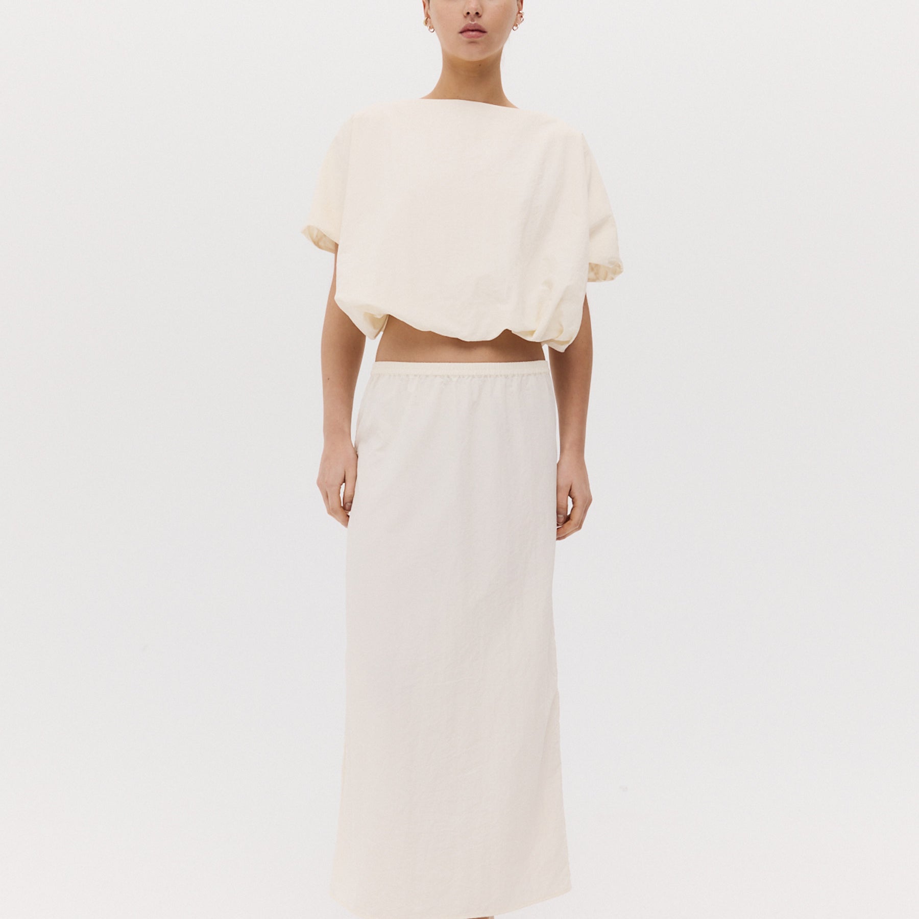Harris Tapper | Lindsay Top in Ivory | The UNDONE