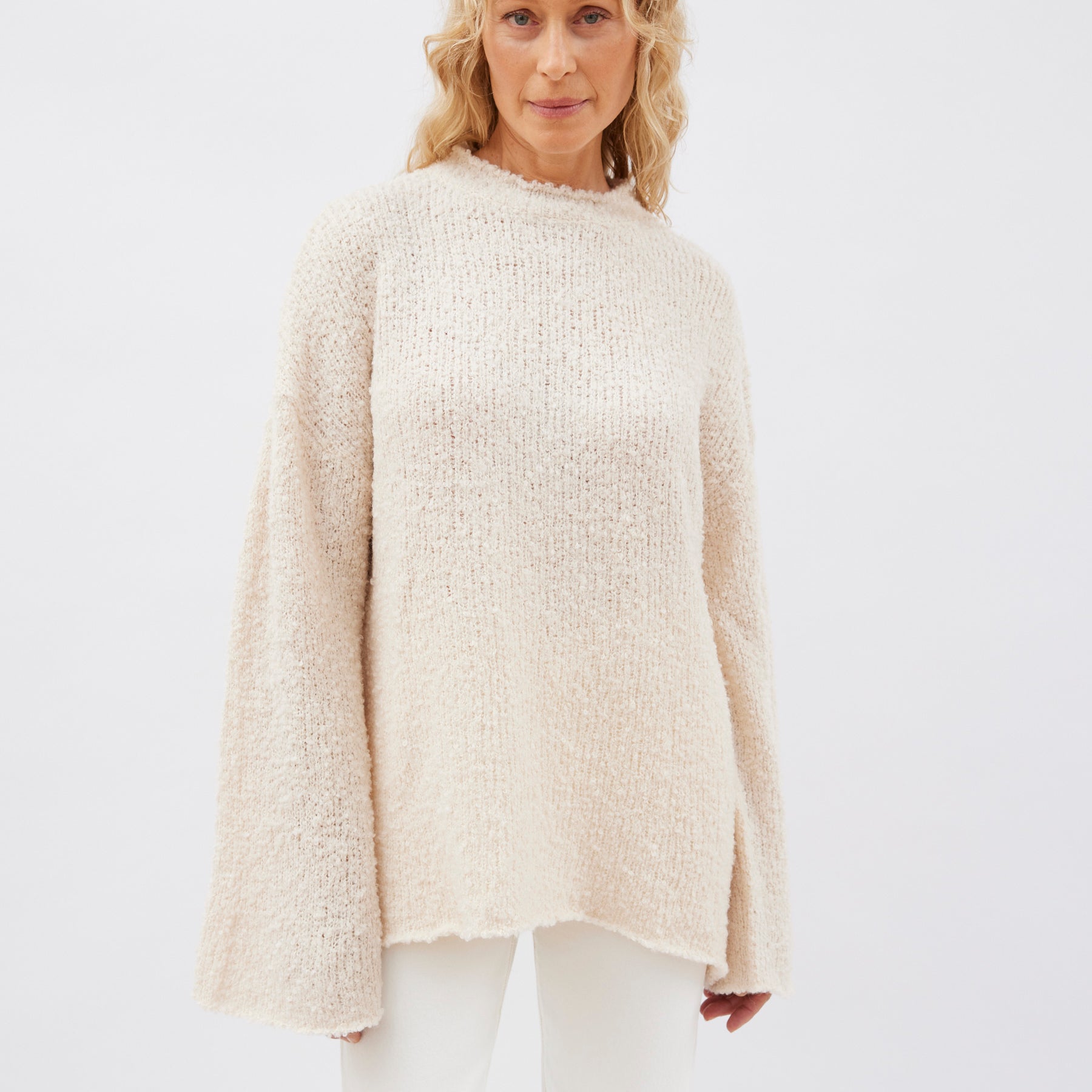 Harris Tapper | Lucinda Knit in Cream | The UNDONE