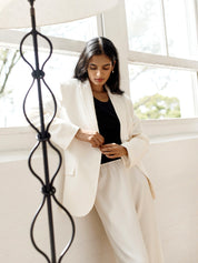 Harris Tapper | Irving Trouser in Ivory | The UNDONE