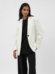 Harris Tapper | Lydia Blazer in Ivory | The UNDONE