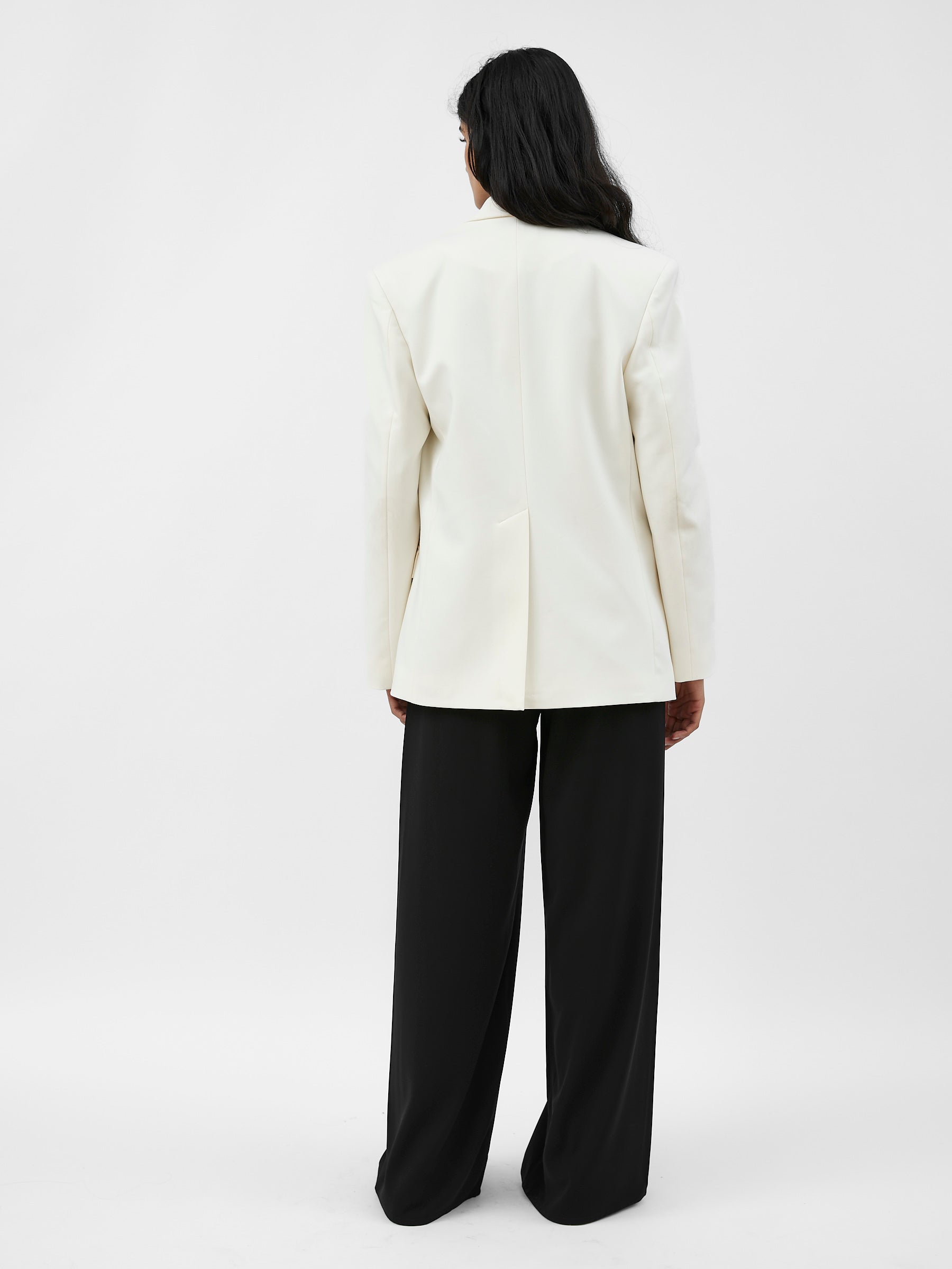 Harris Tapper | Lydia Blazer in Ivory | The UNDONE