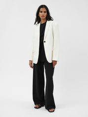 Harris Tapper | Lydia Blazer in Ivory | The UNDONE