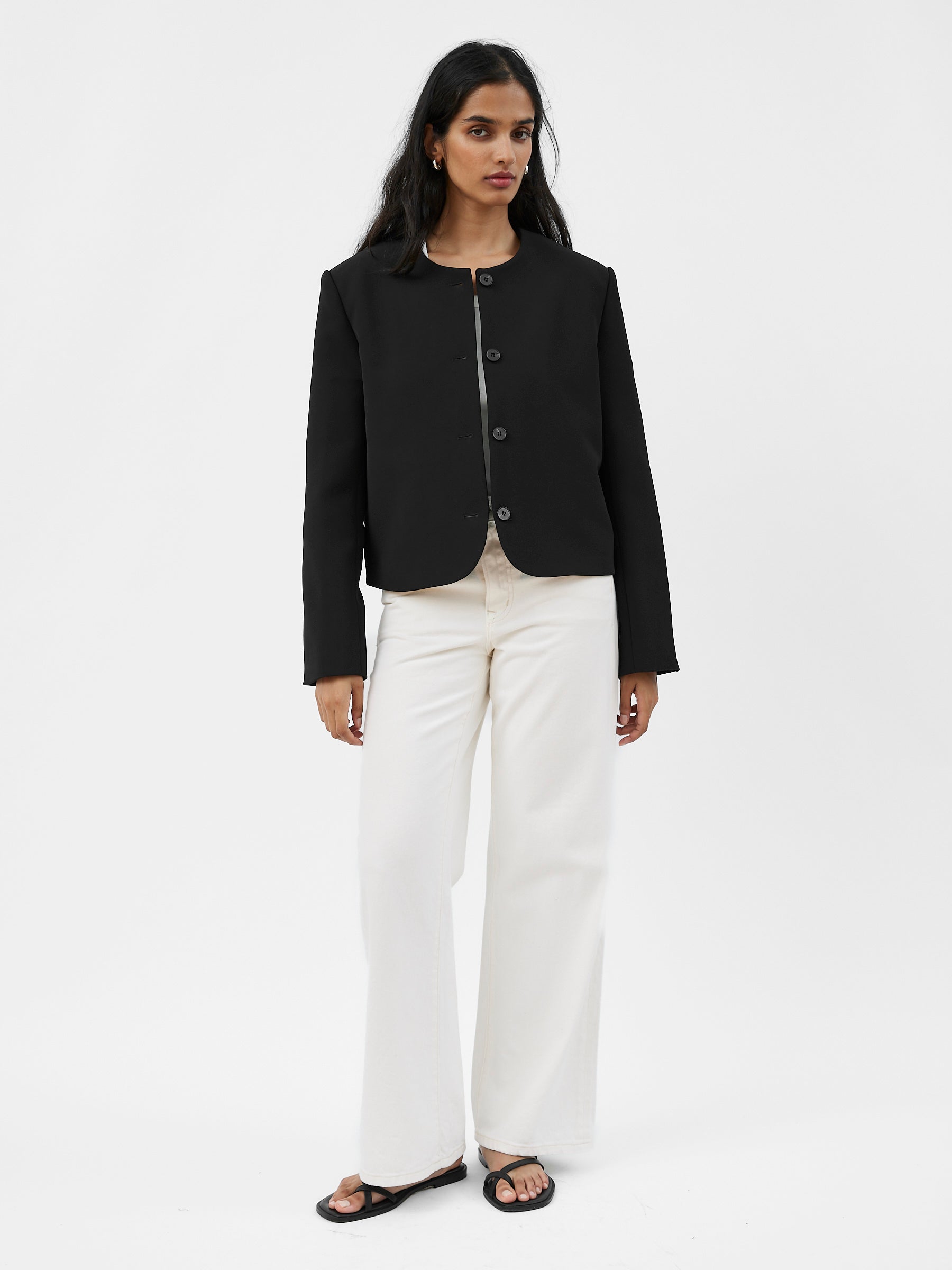 Harris Tapper | Tilmens Blazer in Black | The UNDONE