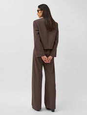 Harris Tapper | Irving Trouser in Brown Umber | The UNDONE