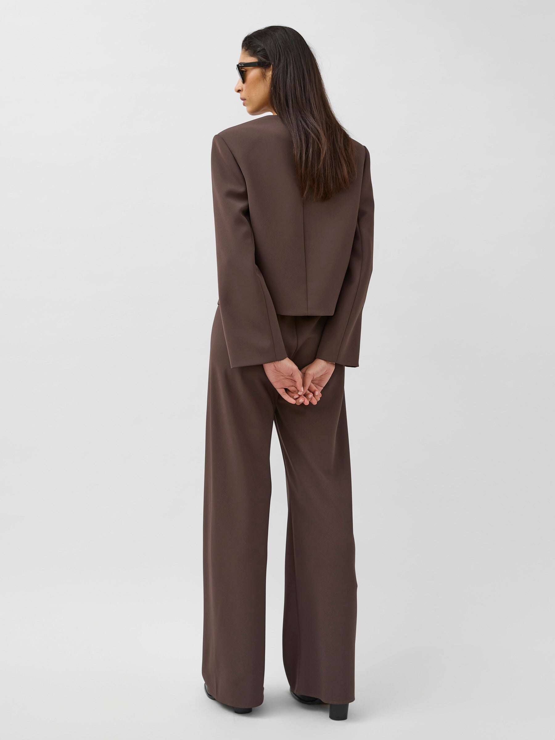 Harris Tapper | Irving Trouser in Brown Umber | The UNDONE