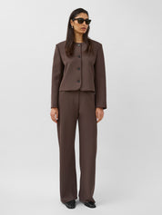 Harris Tapper | Irving Trouser in Brown Umber | The UNDONE