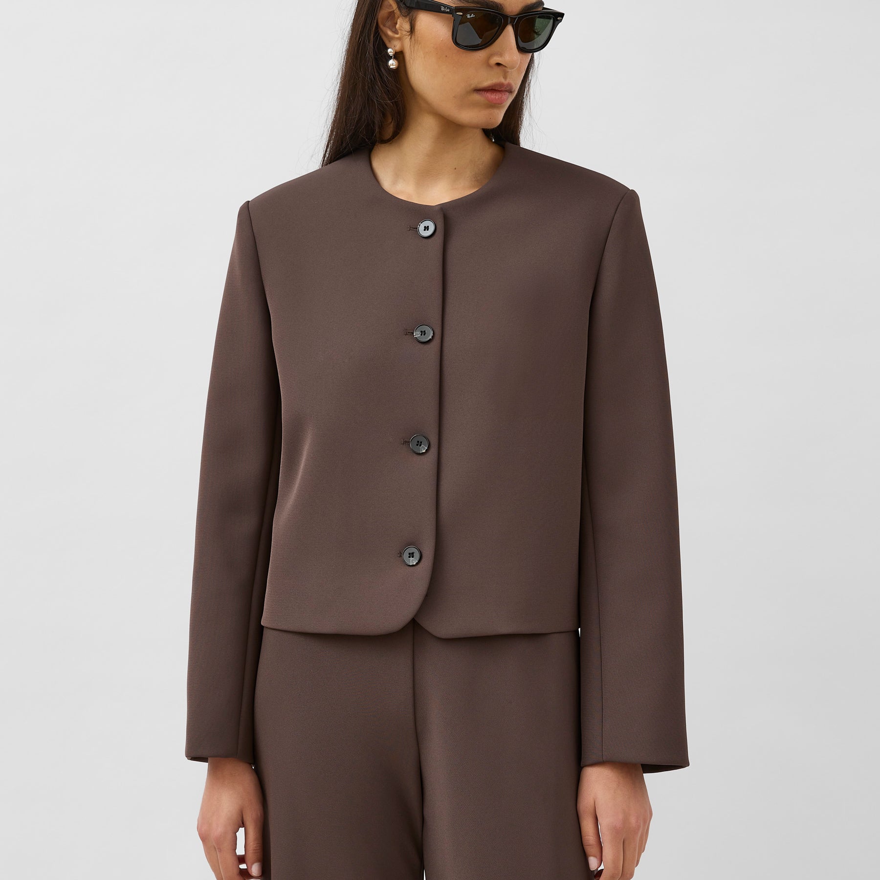 Harris Tapper | Tilmens Blazer in Brown Umber | The UNDONE