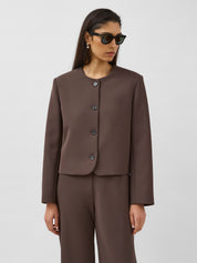 Harris Tapper | Tilmens Blazer in Brown Umber | The UNDONE