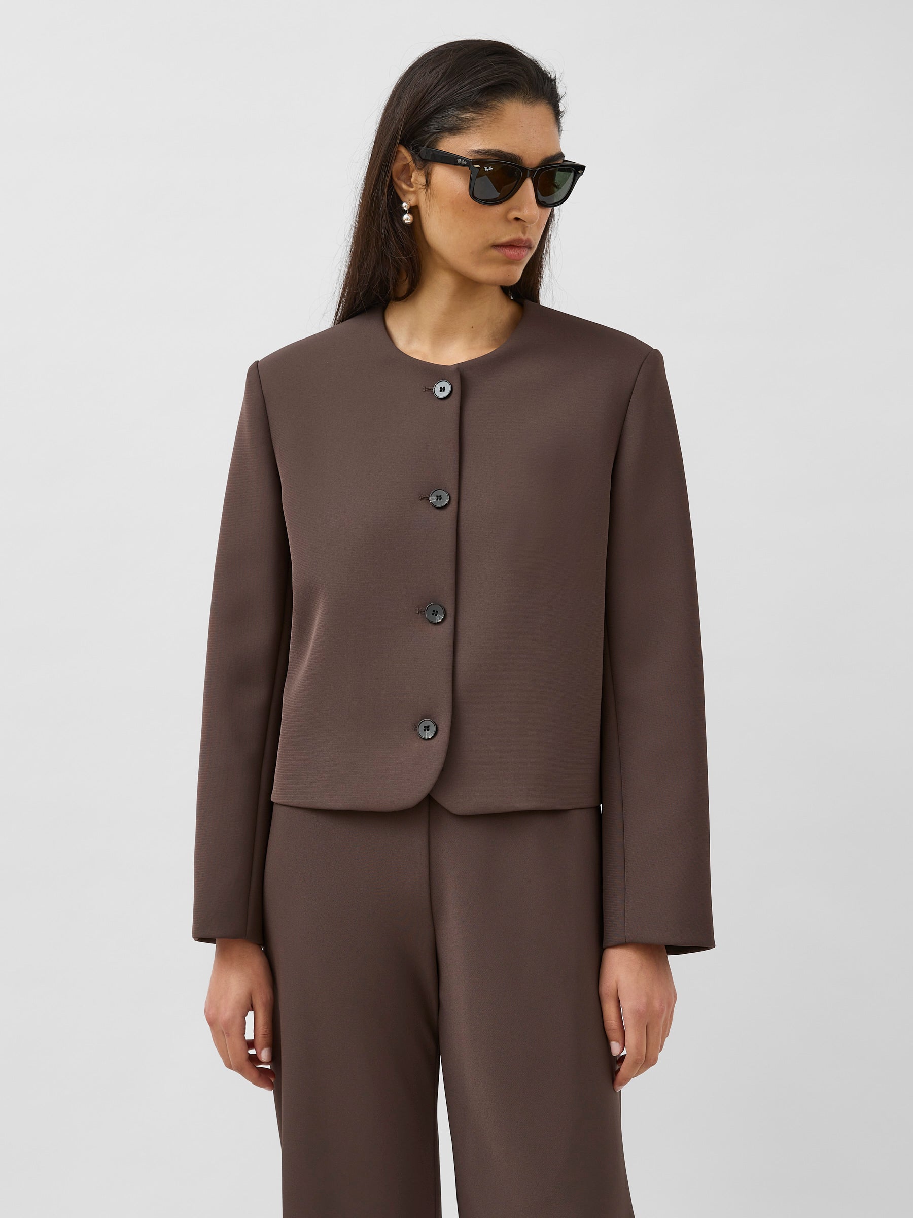 Harris Tapper | Tilmens Blazer in Brown Umber | The UNDONE