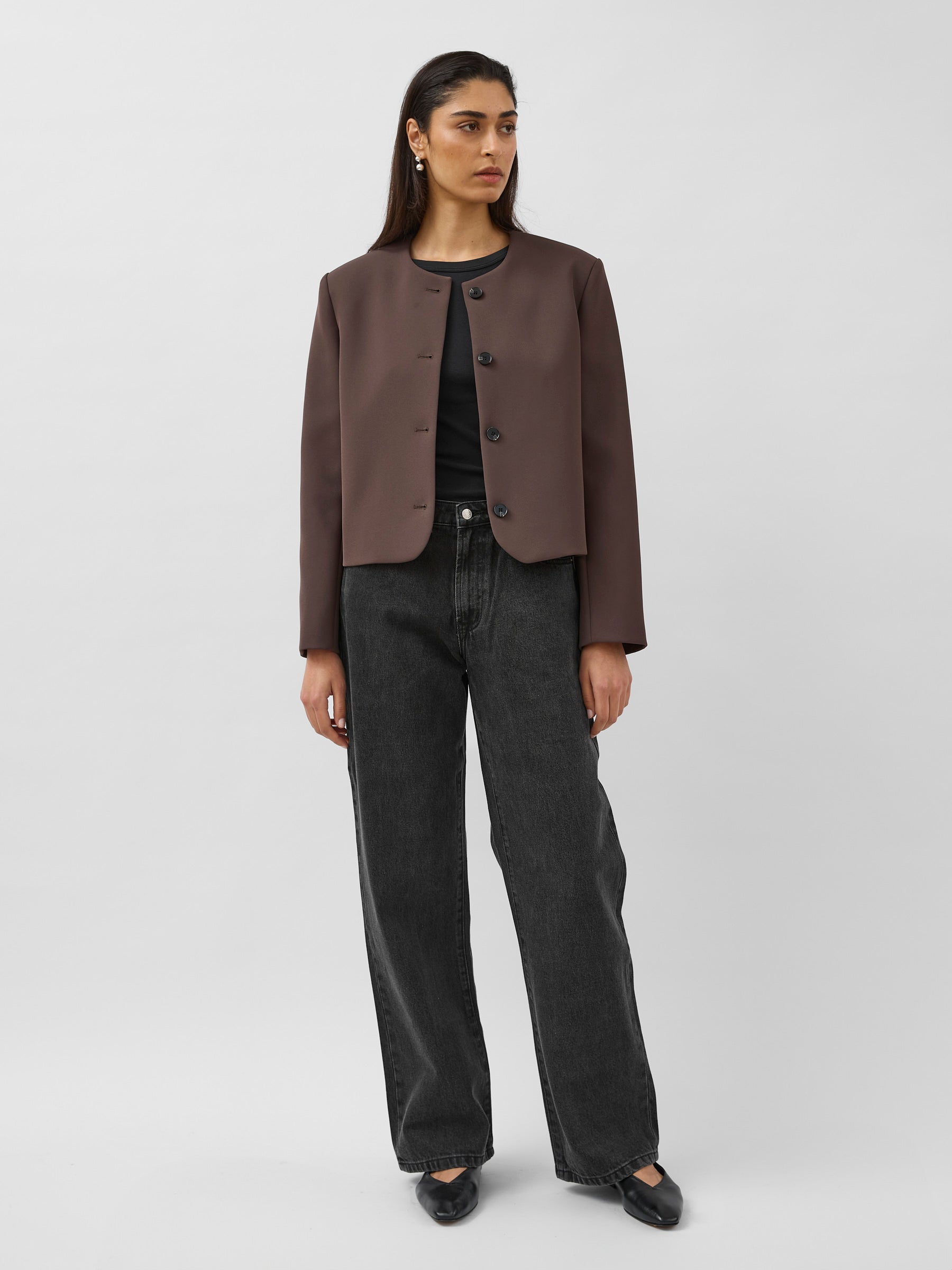 Harris Tapper | Tilmens Blazer in Brown Umber | The UNDONE