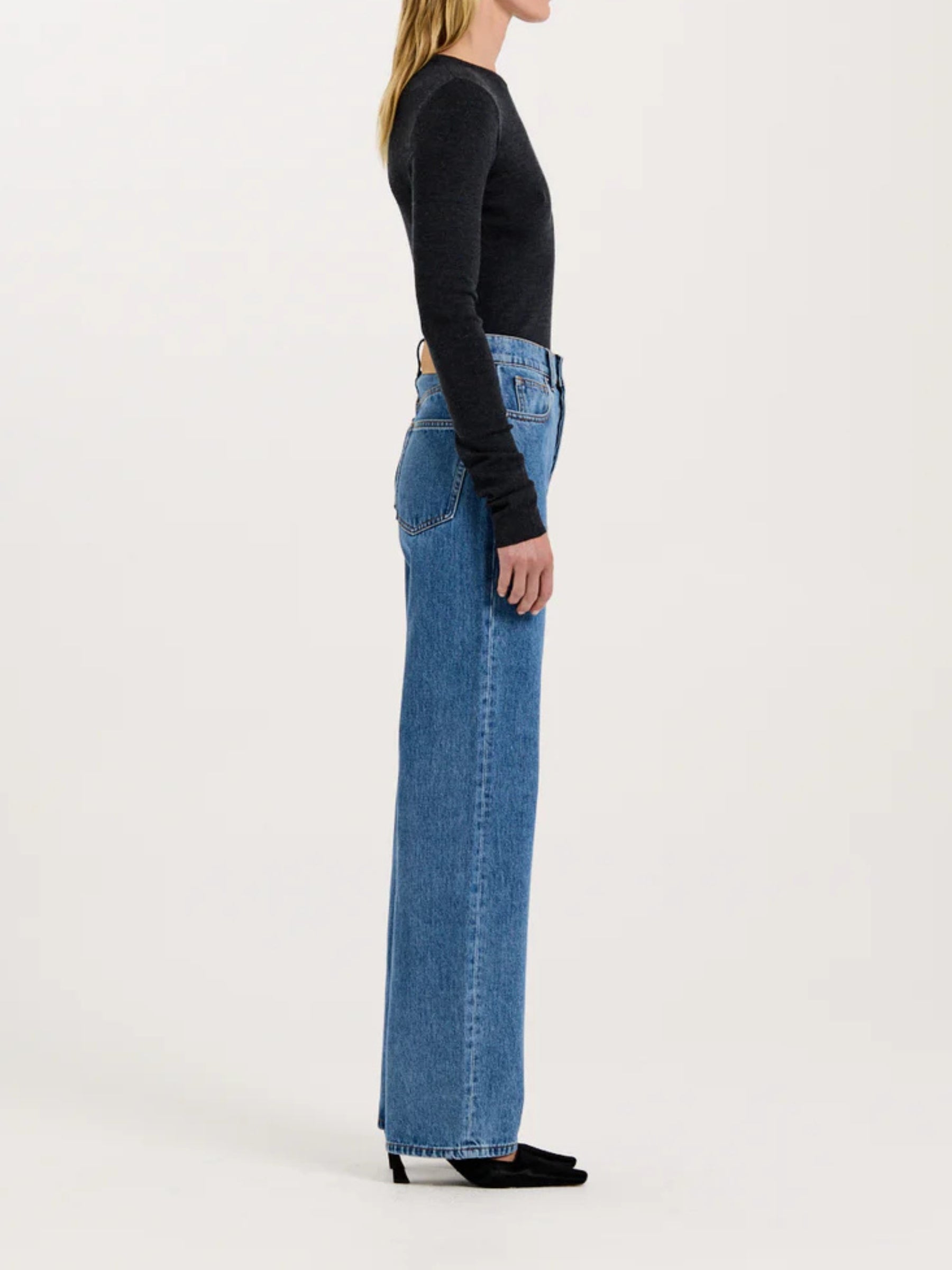 HENNE | Valentina Jean in Indigo Wash | The UNDONE