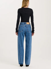 HENNE | Valentina Jean in Indigo Wash | The UNDONE