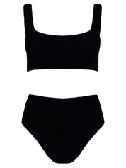 Hunza G | Patricia Bikini in Black | The UNDONE