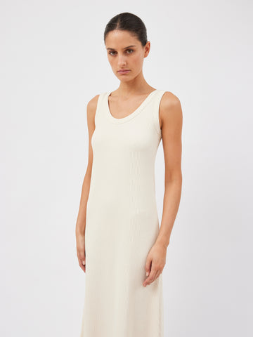 Hyde & Stone | Aya Knit Dress in Cream | The UNDONE by Hyde & Stone