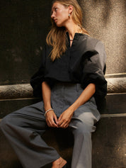 LIÉ STUDIO | The Elly Necklace in Silver | The UNDONE