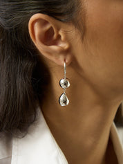 LIÉ STUDIO | The Cathrine Earring in Silver | The UNDONE