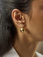 LIÉ STUDIO | The Ingrid Earrings in Gold | The UNDONE