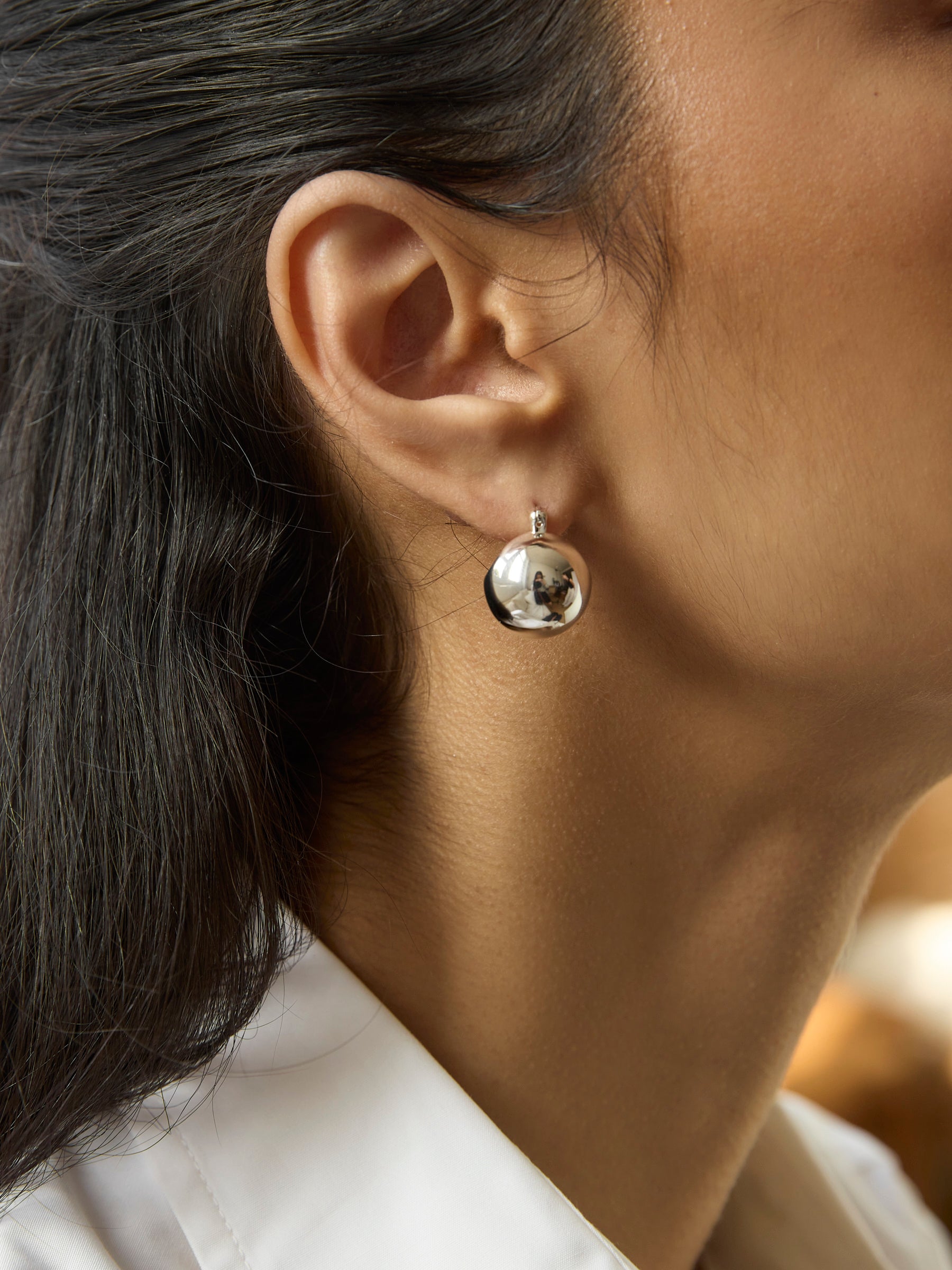 LIÉ STUDIO | The Ingrid Earrings in Gold | The UNDONE