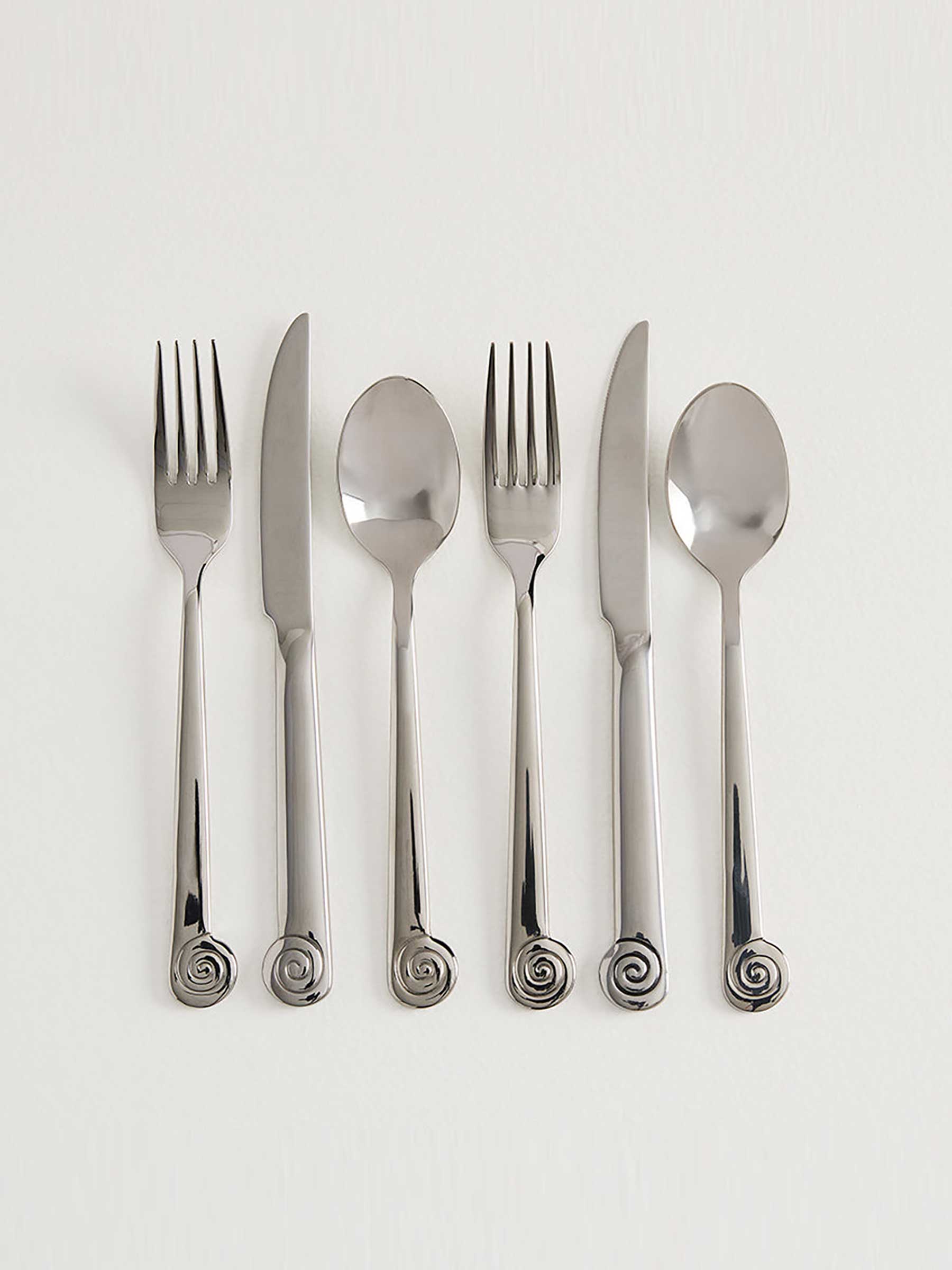Maison Balzac | Cutlery Set L'Escargot in Stainless Steel | The UNDONE