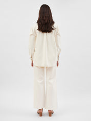Marle | Alfalfa Shirt in Ivory | The UNDONE