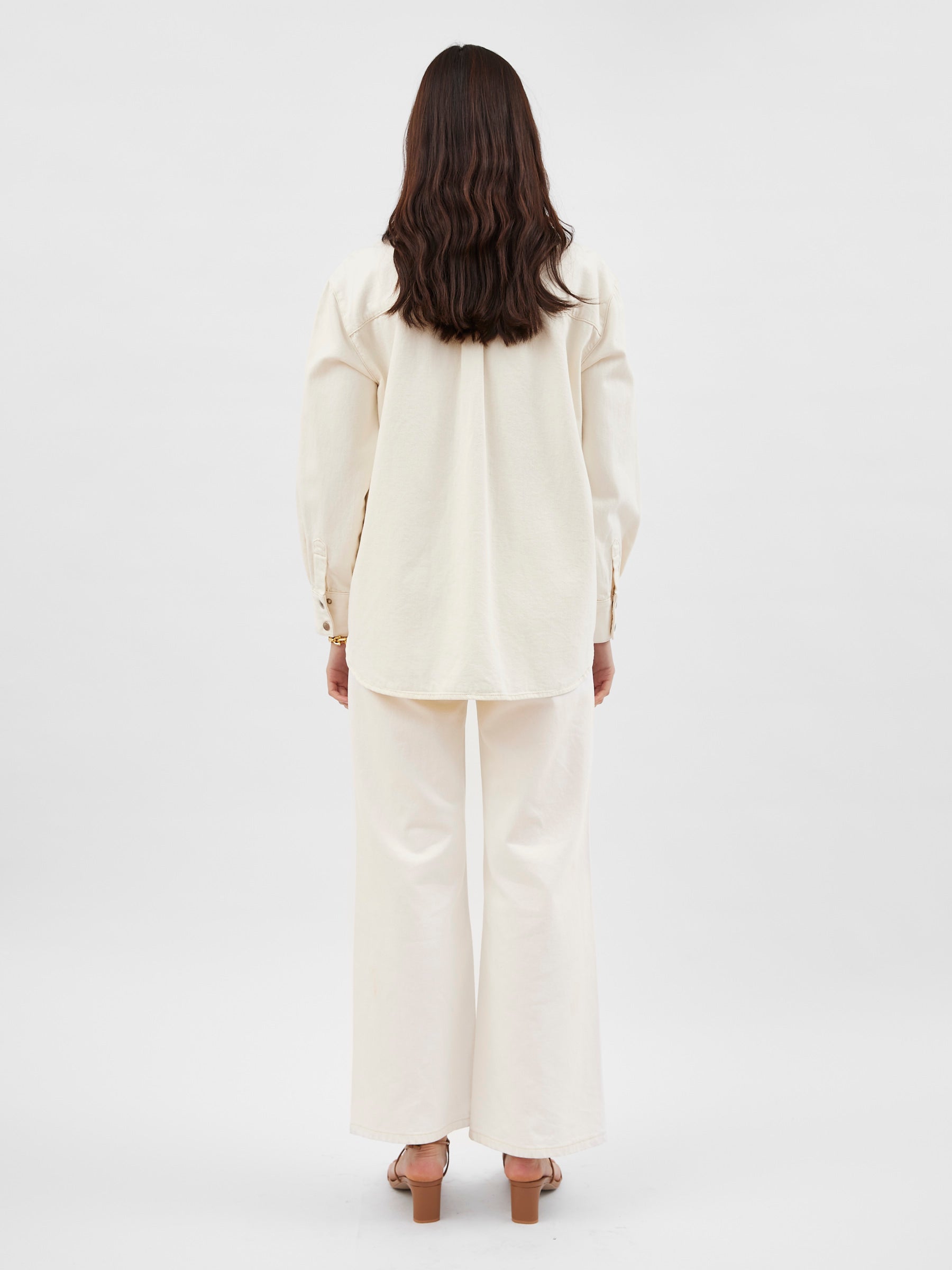 Marle | Alfalfa Shirt in Ivory | The UNDONE