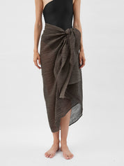 Marle | Alma Sarong in Clover Green | The UNDONE