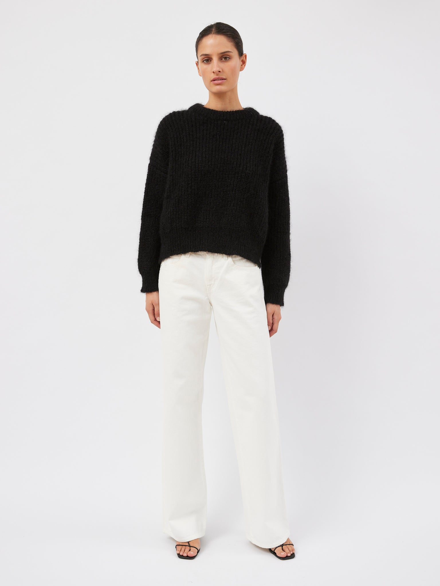 Marle | Bonnie Jumper in Black | The UNDONE by Marle