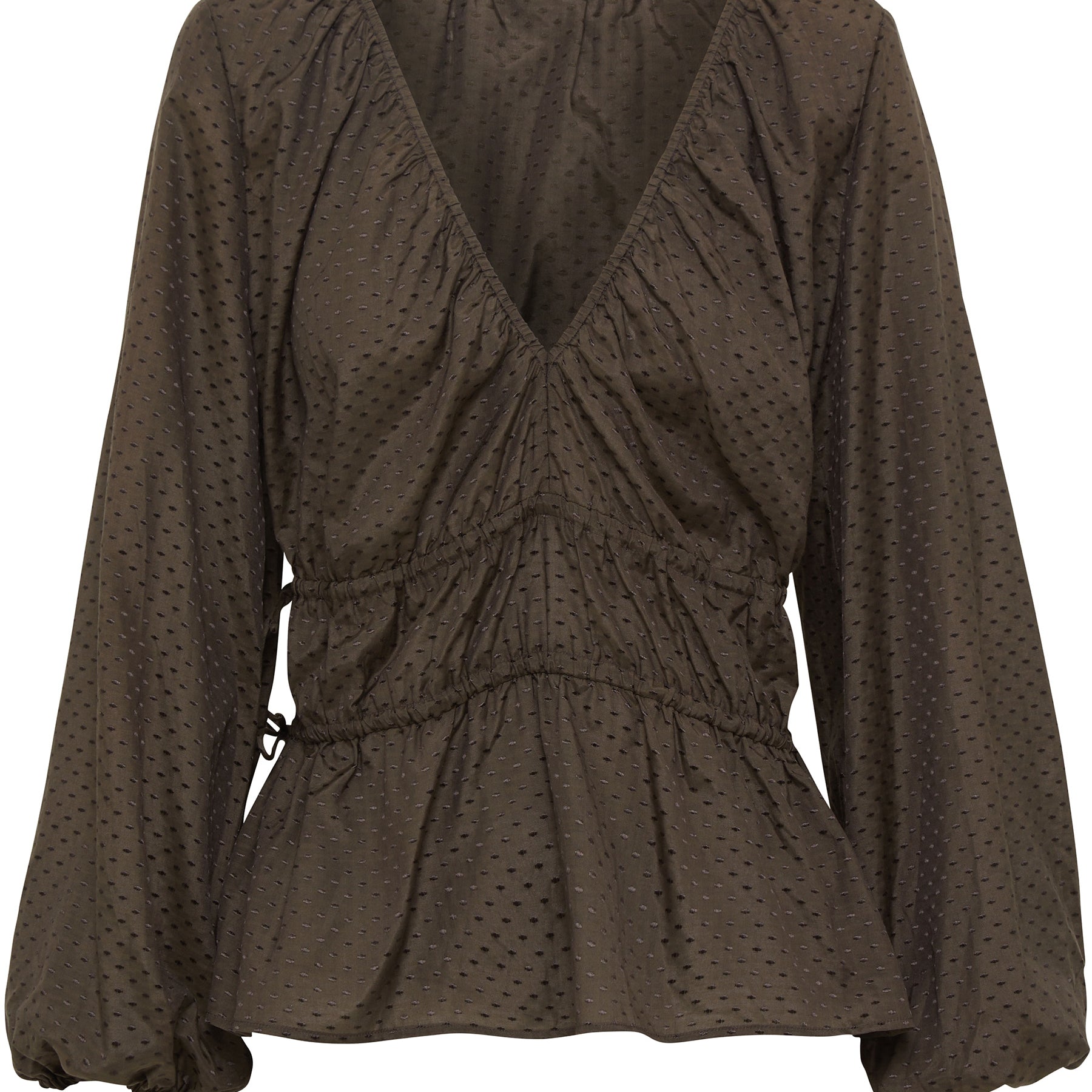 Marle | Derya Top in Brown | The UNDONE