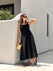 Marle | Eros Dress in Black | The UNDONE