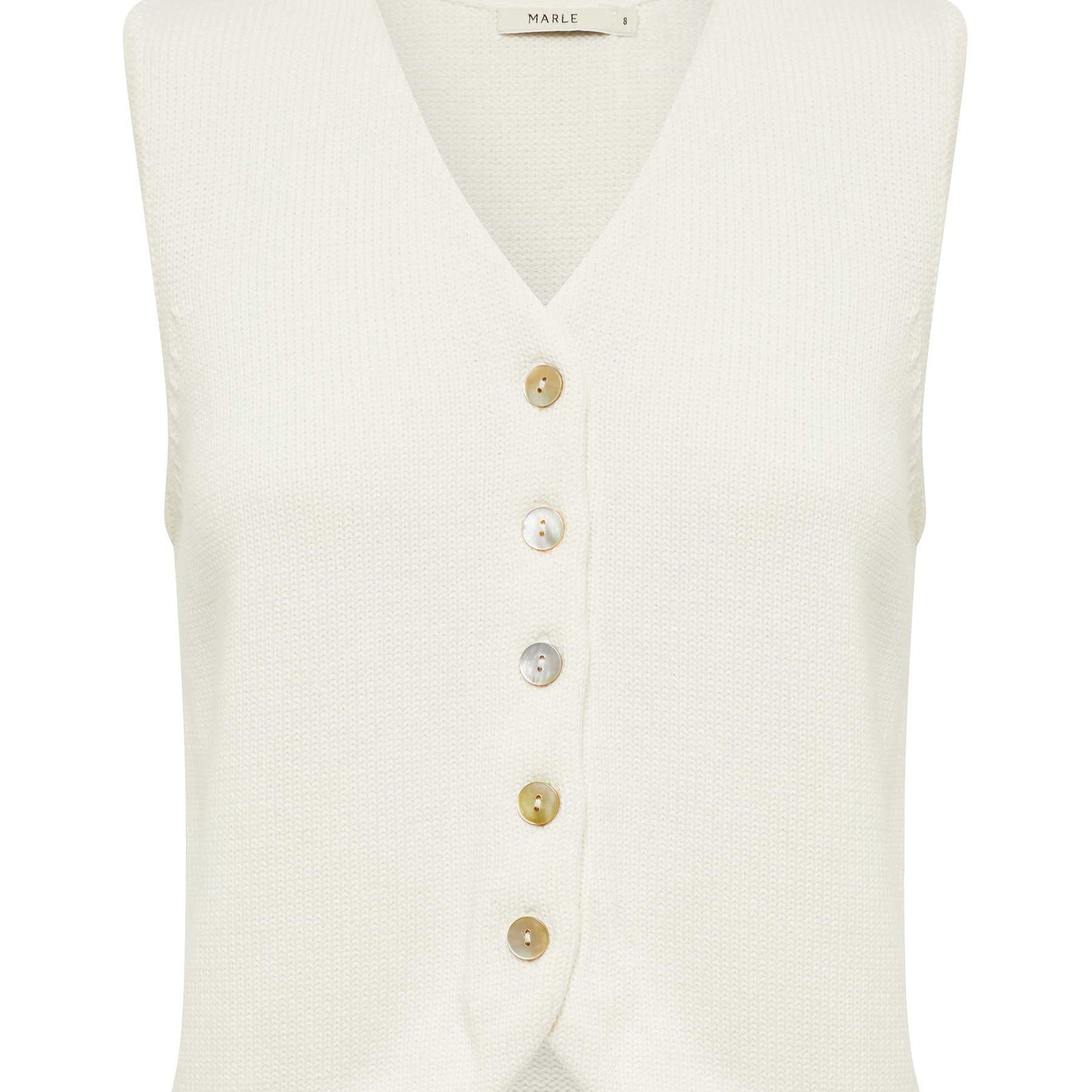 Marle | Kate Waistcoat in Ivory | The UNDONE