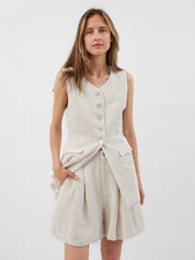 Marle | Ramona Short in Beige Birch | The UNDONE