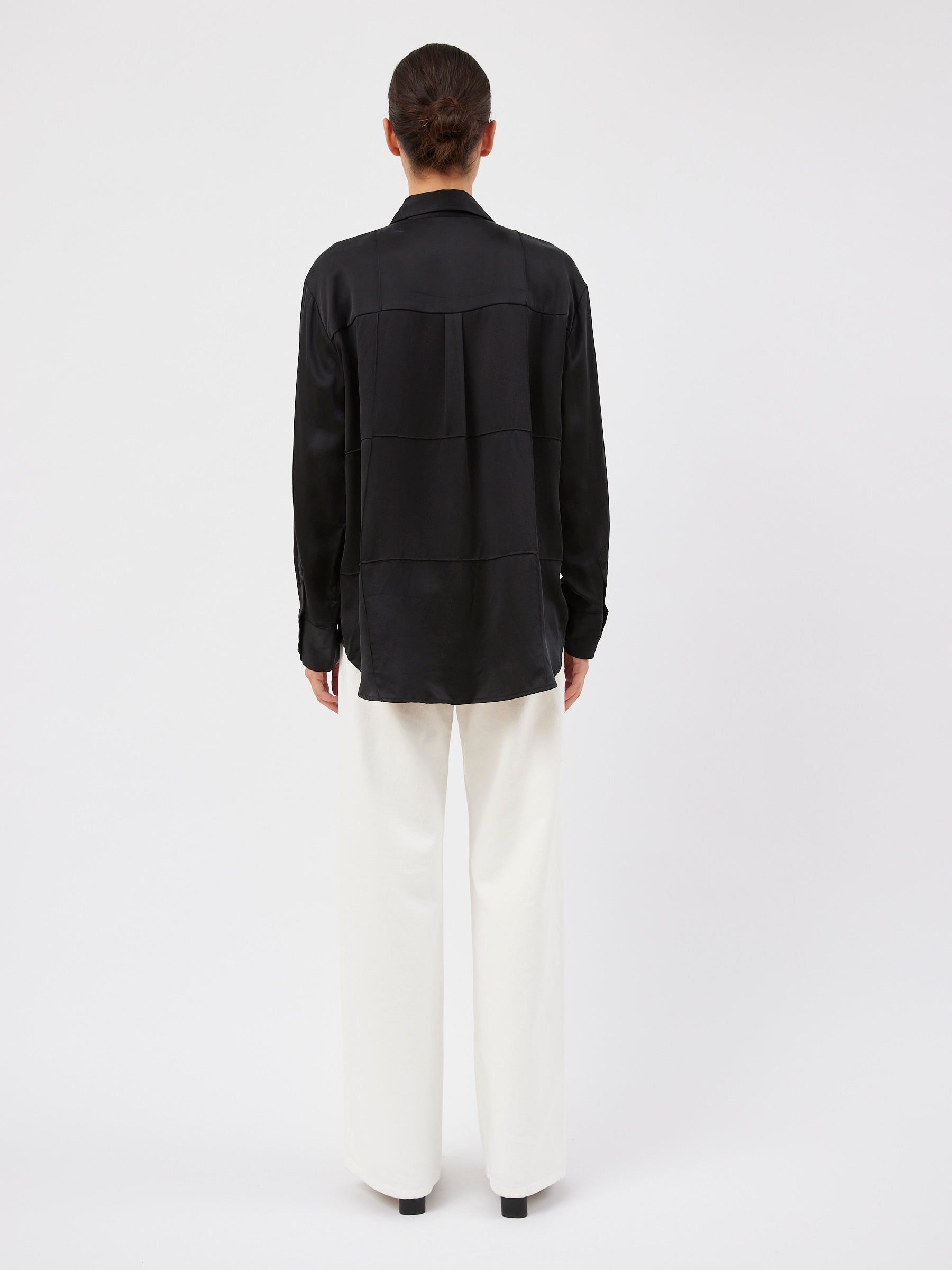Marle | Pierre Shirt in Black | The UNDONE