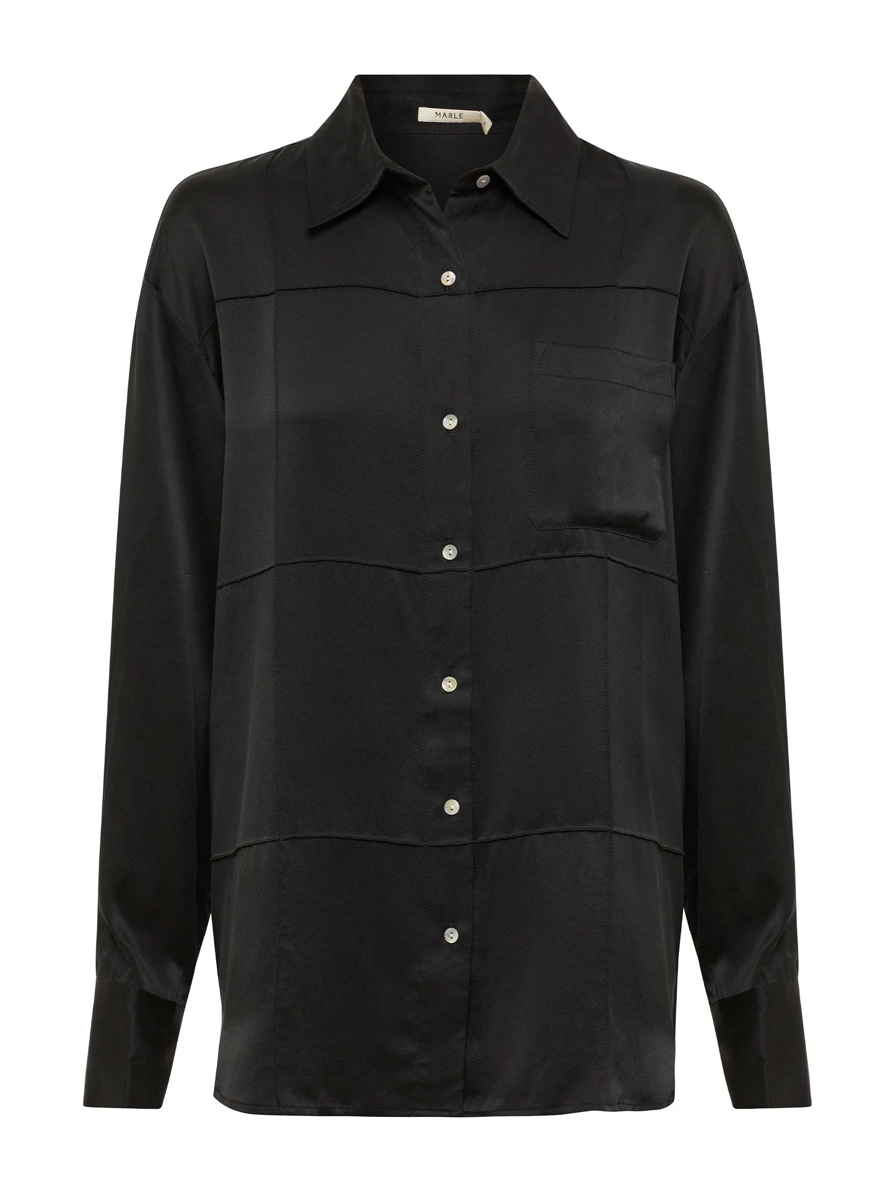 Marle | Pierre Shirt in Black | The UNDONE