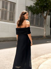 Marle | Poppy Dress in Black | The UNDONE