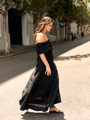Marle | Poppy Dress in Black | The UNDONE