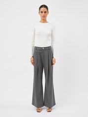 Marle | Renata Top in Ivory | The UNDONE