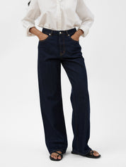 Marle | Wide Leg Jean in Indigo | The UNDONE