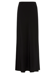 Matteau | Bias Elastic Skirt in Black | The UNDONE