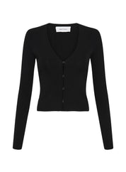 Matteau | Button Up Cardigan in Black | The UNDONE