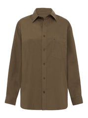 Matteau | Relaxed Shirt in Olive | The UNDONE