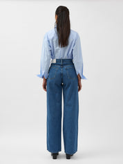 Matteau | Relaxed Shirt in Powder Blue | The UNDONE