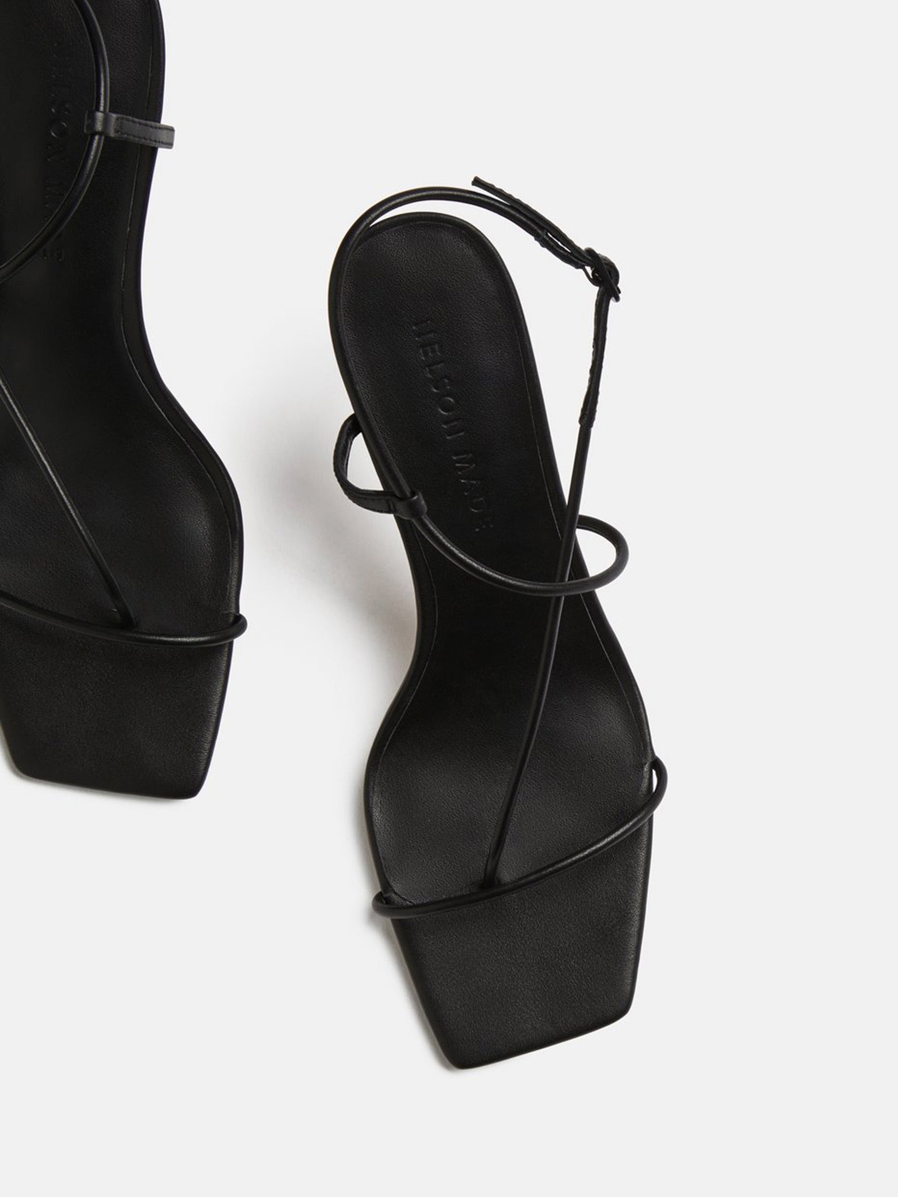 Nelson Made | Juliette Slim Heel in Black | The UNDONE
