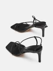 Nelson Made | Juliette Slim Heel in Black | The UNDONE