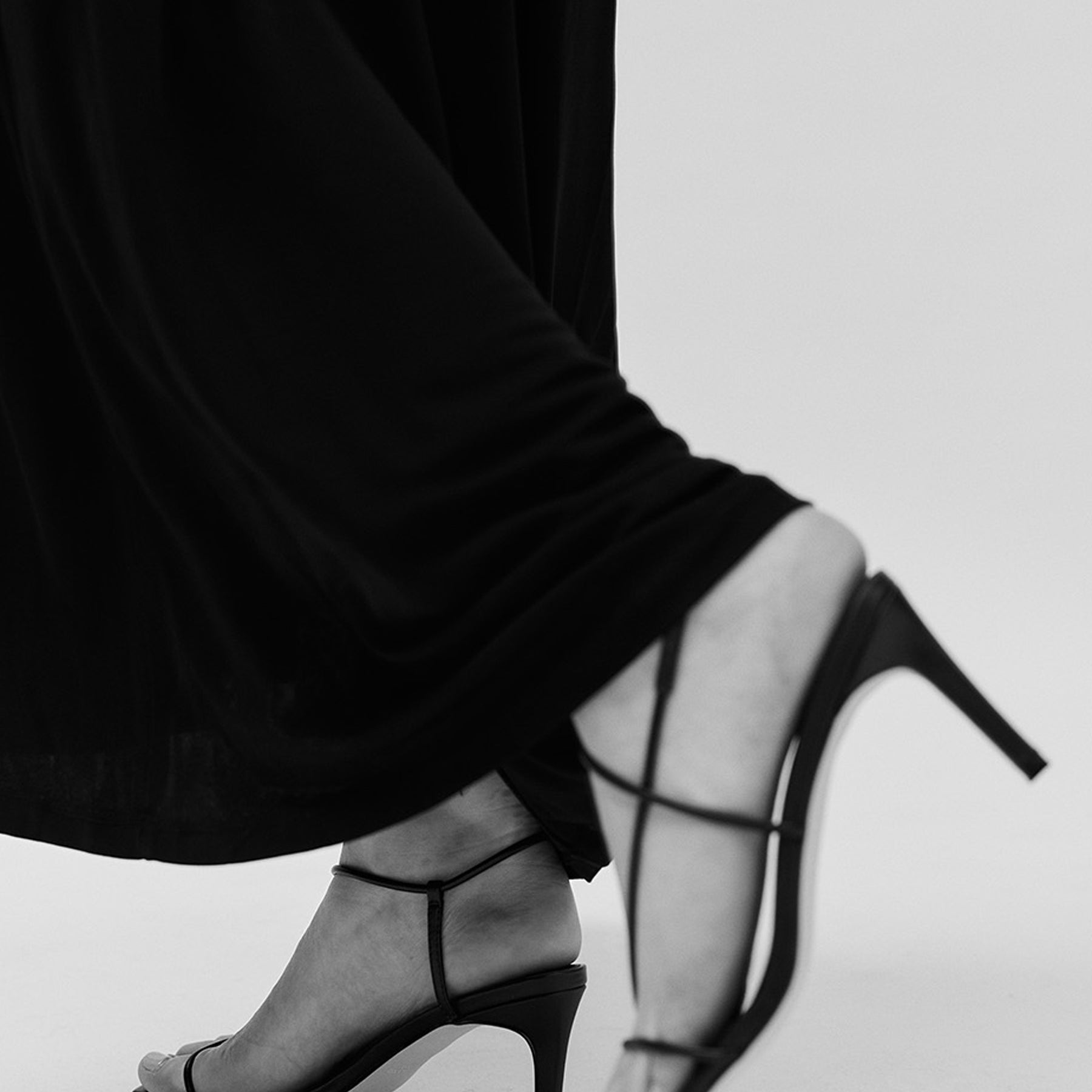 Nelson Made | Juliette Slim Heel in Black | The UNDONE