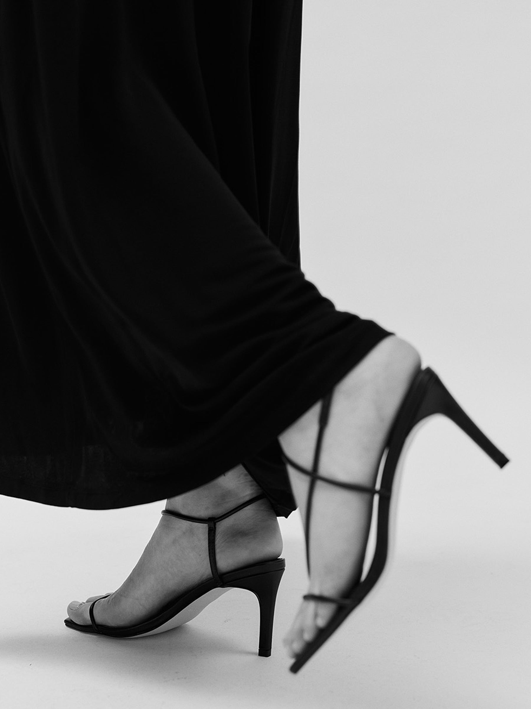 Nelson Made | Juliette Slim Heel in Black | The UNDONE