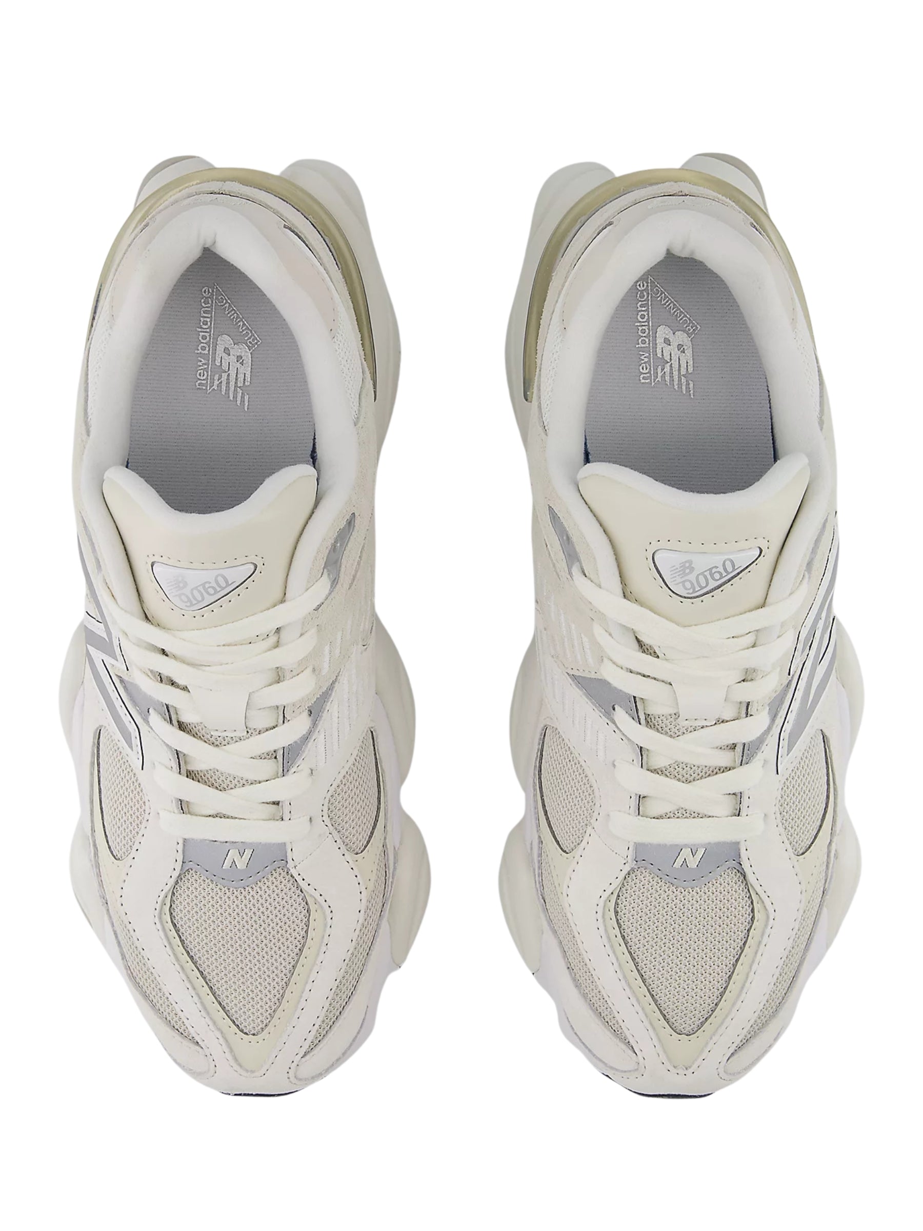 New Balance | 9060 Sneakers in Neutral and Grey | The UNDONE