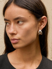 Nina Gordon | Via Earrings Large in Sterling Silver | The UNDONE