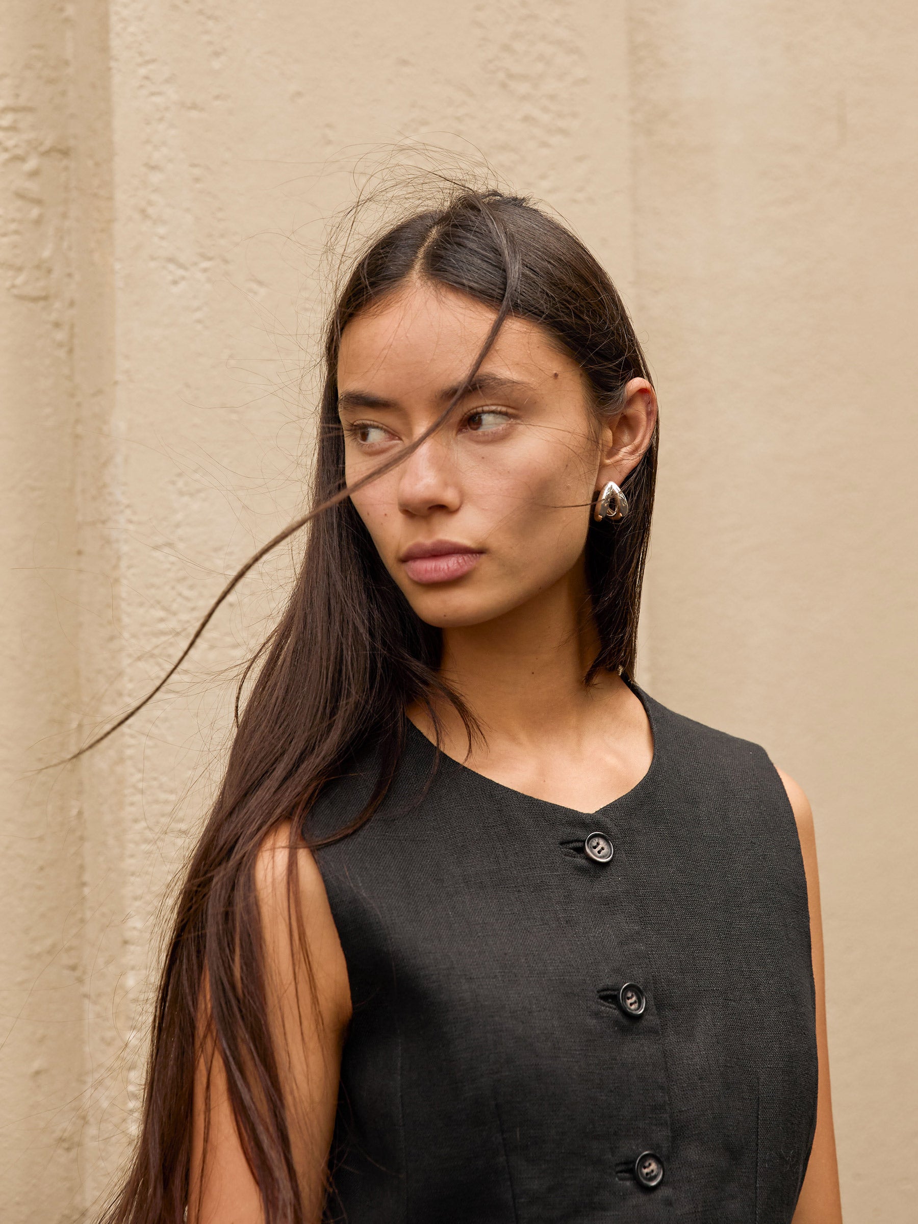 Nina Gordon | Via Earrings Large in Sterling Silver | The UNDONE