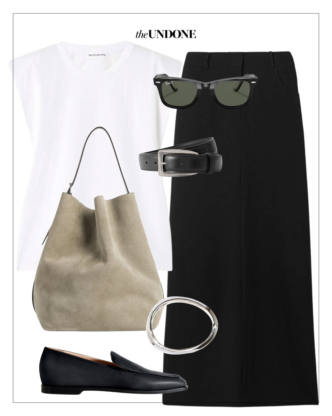 TheUNDONE_Outfit_Idea_Black_Skirt_white_tee_Beige_Bag.jpg