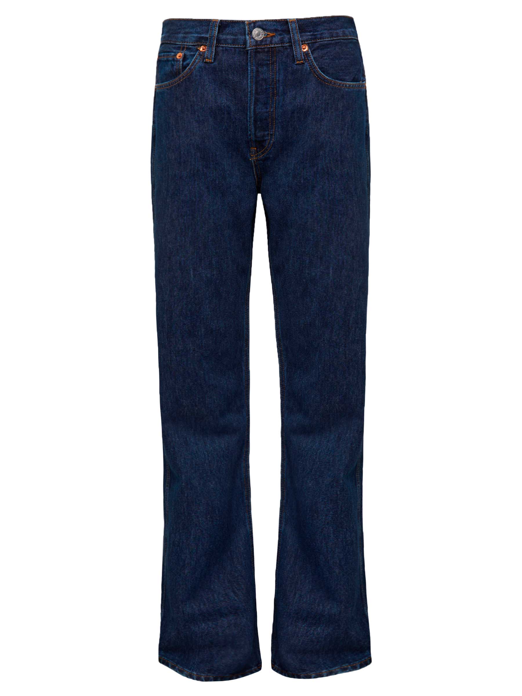 RE/DONE | 90s High Rise Loose Jean in Heritage Rinse | The UNDONE